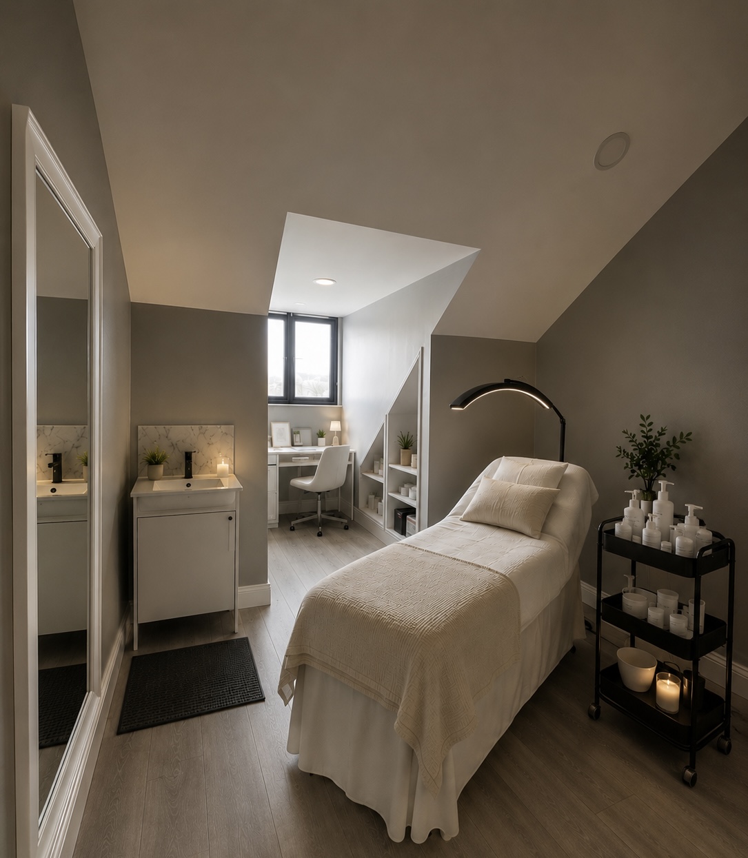 AP Skin treatment room at Holywell Commercial Centre, Swords
